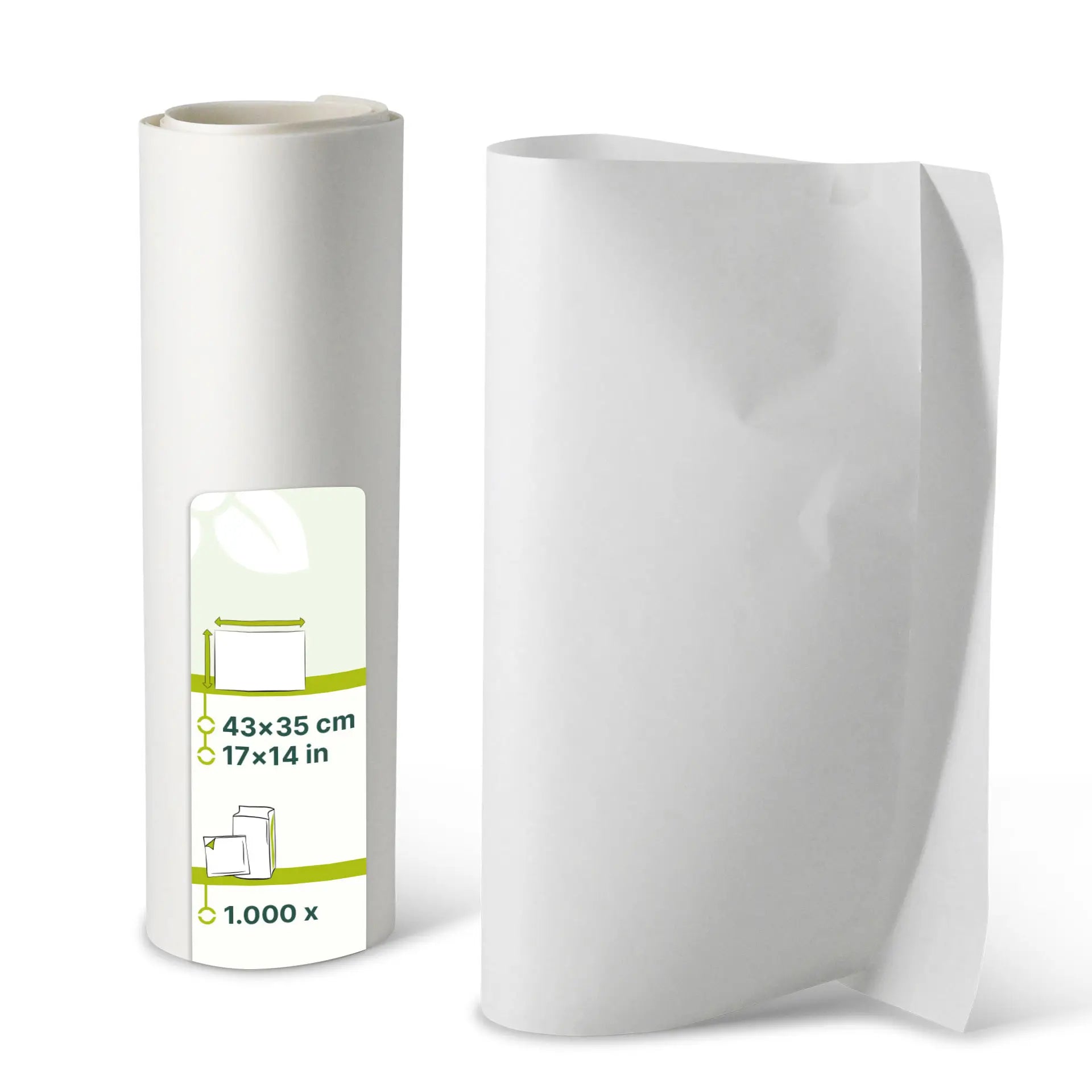 Einschlagpapier - 1.000 Stück - alle Größen