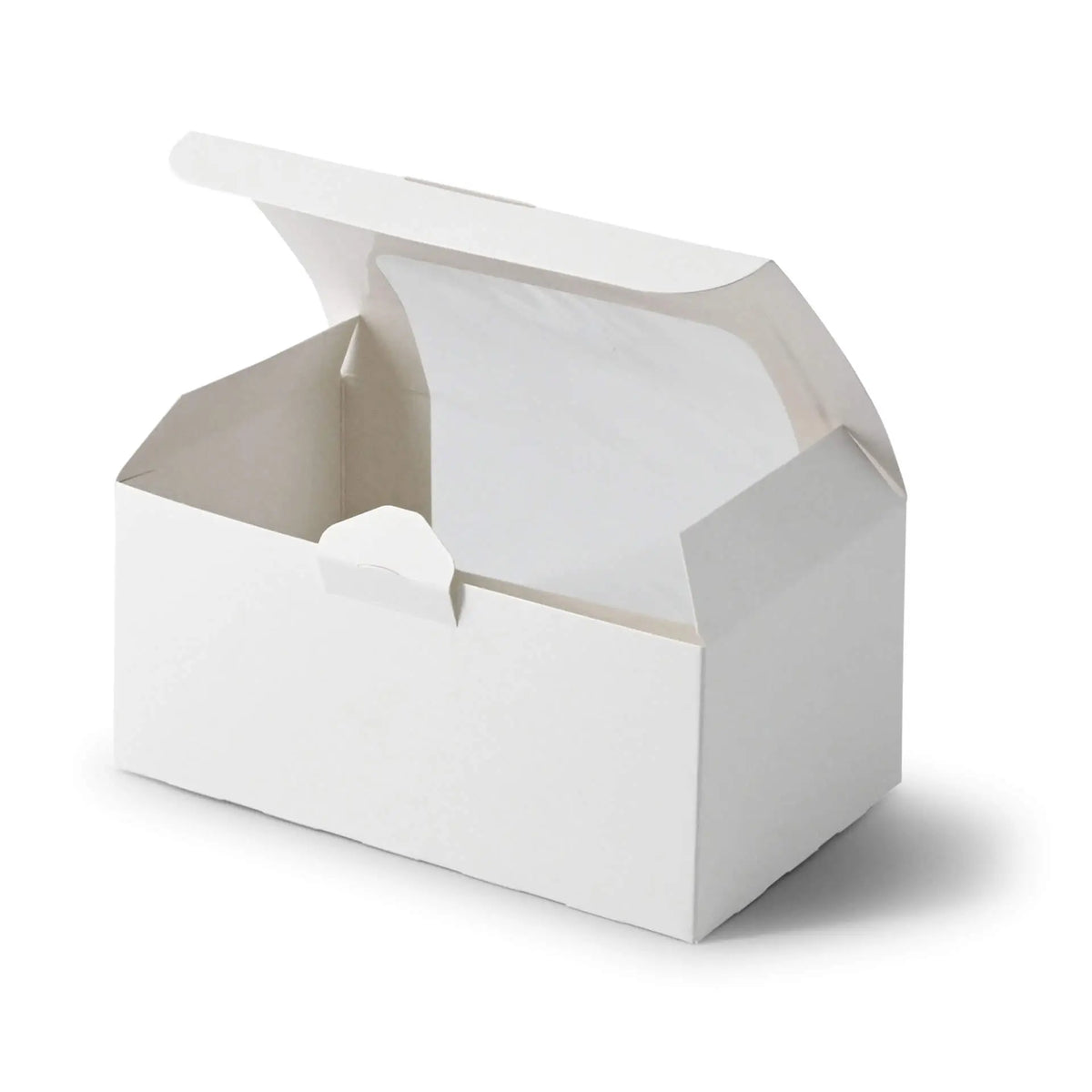 Cupcake Box mit Zellulose-Fenster Weiß