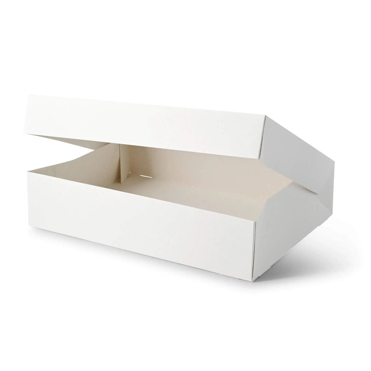 Cupcake Box mit Zellulose-Fenster Weiß