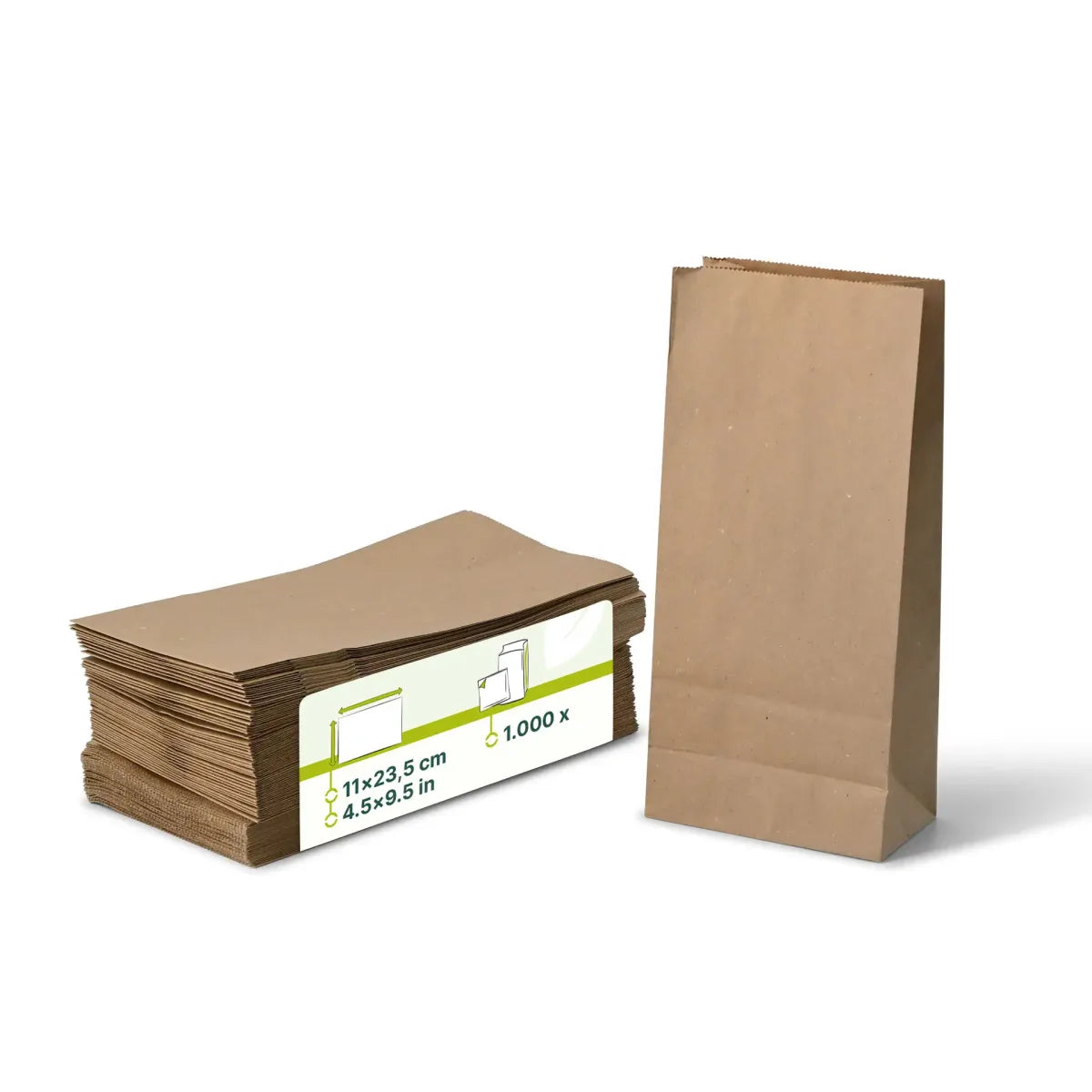 Papiertasche/Beutel ohne Henkel