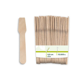 Eisspatel 9,6 cm aus Holz, FSC-zertifiziert