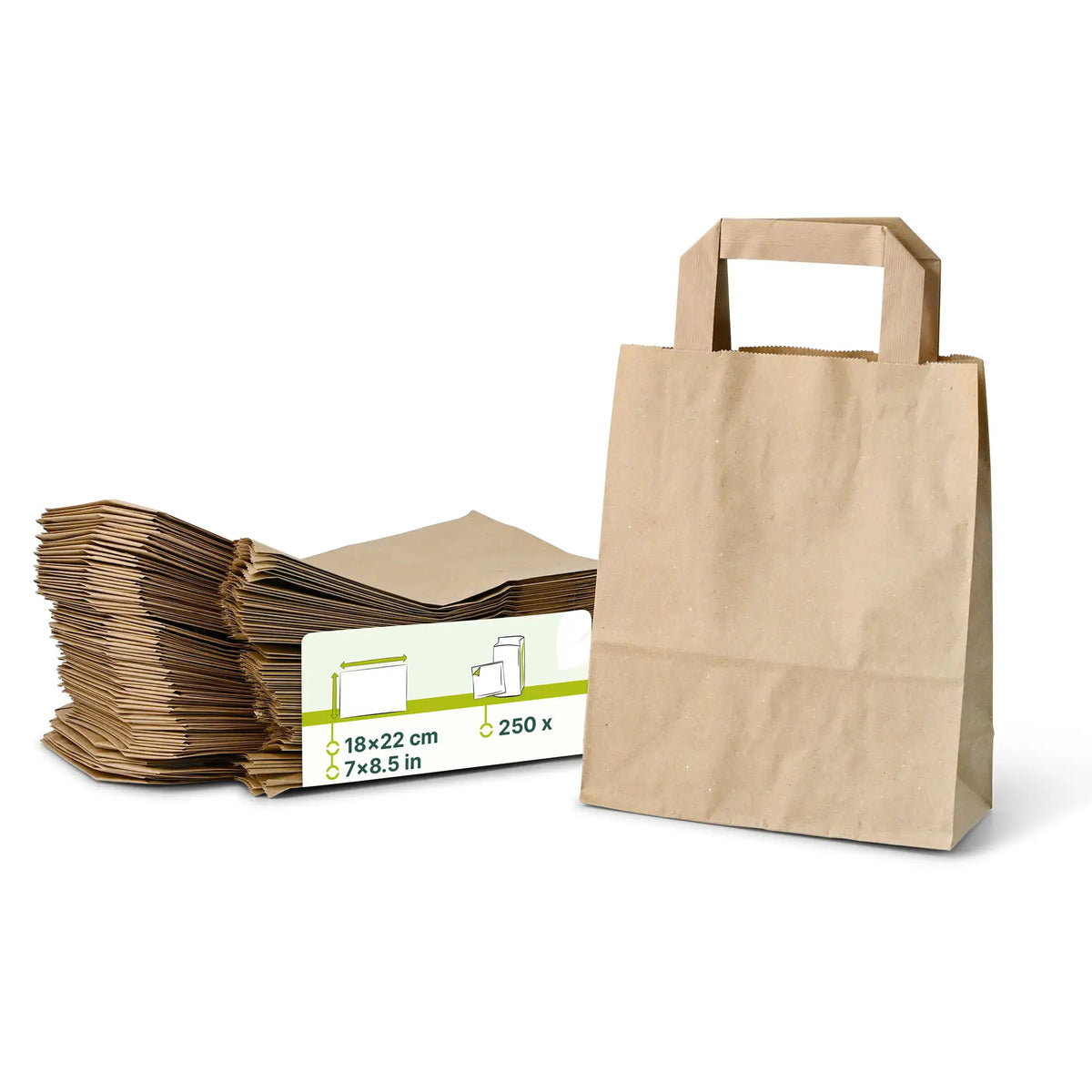 Paper bag without logo