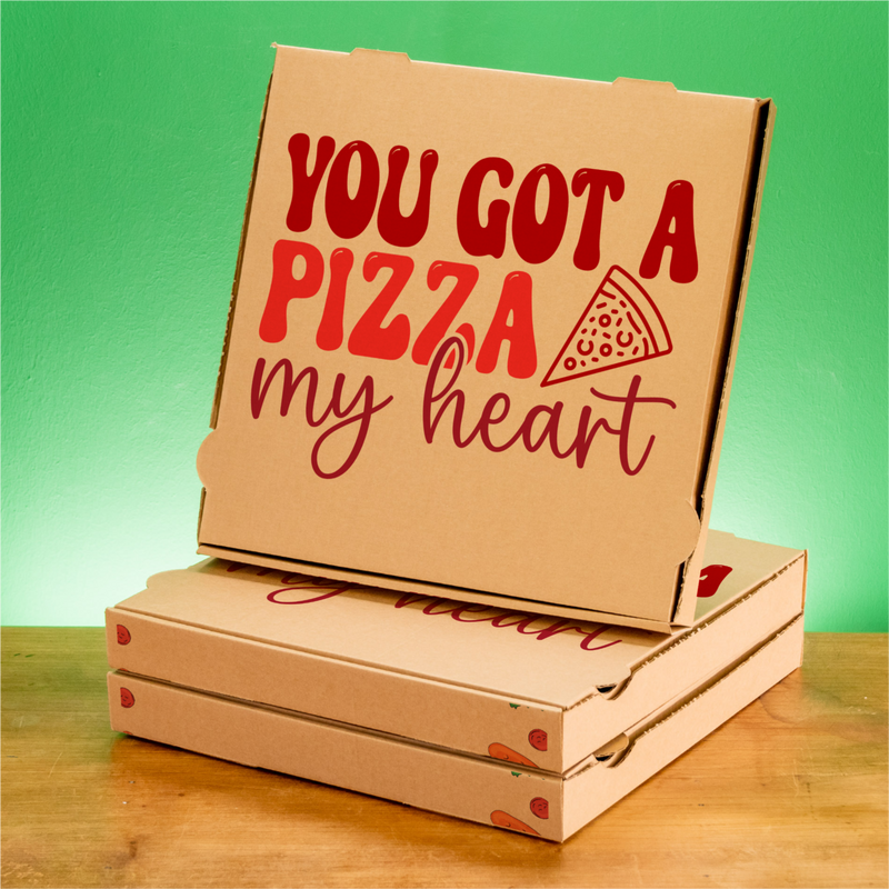 Personalisierte Pizzakartons für Events – ab 25 Stück mit eigenem Design