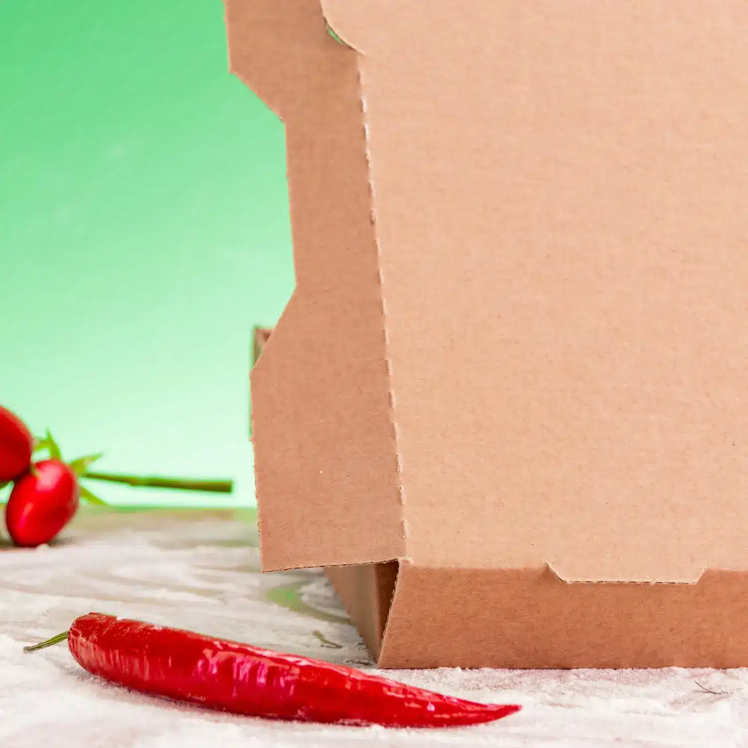 100 Stück Pizzakarton Mikrowelle - 24x24x4cm Neutrale Motive Für Pizza-Lieferung